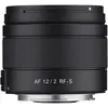 Image de Samyang AF 12mm F2.0 Canon RF-S (Canon RF, Canon RF-S, APS-C / DX), Objectif, Noir