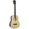 Image de Cort Earth Mini - Guitare acoustique 3/4 série Earth - Naturel pores ouverts (+ housse)