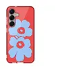 Image de Marimekko GP-FPS931AMA - Coque de protection pour téléphone portable - polyuréthanne thermoplastique (TPU) - rouge - Unikko - pour Galaxy S25