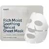 Image de Masque en tissu Klairs Rich Moist Soothing Tencel 25 ml x 10 Feuilles Acide Hyaluronique Céramide Barrière Hydratante Masque Visage Apaisant white