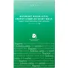 Image de [AXIS-Y] Masque en tissu Complexe Énergisant Vital Mugwort Green 27ml*5EA