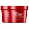 Image de MISSHA Amazon Red Clay Pore Pack Mousse Nettoyante 120 ml # 110ml x 2pcs pink