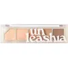 Image de Unleashia, Fard à paupières, Douche d'humeur - Palette pour les yeux #1 Douche vanille (Beige Cream, Dark Chocolate, Pretzel, Sucre au lait, Vanille Cacao)