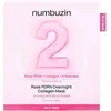 Image de Numbuzin, Masque pour le visage, No2 Overnight Face Mask Rose PDRN Collagen Mask