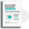 Image de Ensemble de masques en tissu APLB Glutathion Niacinamide: 10PCS #25ml 10PCS