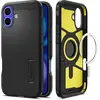 Image de Spigen Tough Armor MAG iPhone 16 Plus MagSafe czarny/black ACS08085 (Apple iPhone 16 Plus), Coque pour téléphone portable, Noir
