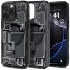 Image de Spigen Ultra Hybrid MAG (Apple iPhone 16 Pro), Coque pour téléphone portable, Gris, Transparent, Noir