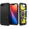 Image de Spigen Tough Armor MagFit (Apple iPhone 16e, Apple iPhone 17e), Coque pour téléphone portable, Noir