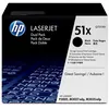 Image de HP 51X - Pack de 2 - à rendement élevé - noir - original - LaserJet - cartouche de toner (Q7551XD) - pour LaserJet M3027, M3027x, M3035, M3035xs, P3005, P3005d, P3005dn, P3005n, P3005x