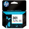 Image de HP 301 - 3 ml - couleur (cyan, magenta, jaune) - original - cartouche d'encre - pour HP DeskJet 1000, 1010, 1050 AiO, 1050A AiO, 1510 AiO, 2000, 2050 AiO, 2050A AiO, 2510 AiO, 2540 AiO, 3000, 3050 AiO, 3050A eAiO, 3510 eAiO series, HP ENVY 4500 eAiO, 5530