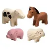 Image de Jouet en bois Plan Toys 4 Figurines animaux de la ferme