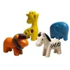 Image de Jouet en bois Plan Toys 4 Figurines animaux de la savane
