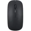 Image de Souris de jeu sans fil 2.4G USB rechargeable avec lumière colorée LED - Noir
