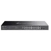 Image de TP-Link Omada ES220GMP V1.6 - Commutateur - Géré - 16 x 10/100/1000 (PoE+) + 2 x 10/100/1000 + 2 x Gigabit SFP - Montable sur rack - PoE+ (250 W)