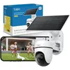 Image de Tapo C610 Kit Caméra WiFi solaire 2K QHD WiFi, rotation 360°, détection intelligente, vision nocturne couleur, projecteur intégré