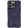 Image de Skinarma case Mecha iPhone 16 Pro Max 6.9" Magnetic Charging navy (Apple iPhone 16 Pro Max), Coque pour téléphone portable, Bleu