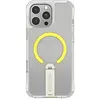 Image de Skinarma Case Helix for iPhone 16 Pro Max Magnetic Charging 360 Rotating Stand transparent (Apple iPhone 16 Pro Max), Coque pour téléphone portable, Transparent