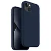 Image de Uniq etui Lino iPhone 14 Plus 6,7" niebieski/bleu marine (Apple iPhone 14 Plus, Apple iPhone 15 Plus), Coque pour téléphone portable, Bleu