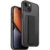 Image de Uniq étui Heldro Mount iPhone 14 6,1" czarny/vapour smoke (Apple iPhone 14), Coque pour téléphone portable, Noir