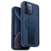 Image de Uniq étui Heldro Mag iPhone 15 Pro 6.1" Magclick Charging niebieski/ultramarine bleu foncé (Apple iPhone 15 Pro), Coque pour téléphone portable, Bleu