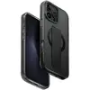 Image de UNIQ Heldro Max iPhone 16 Pro Max 6.9 Coque de chargement Magclick noir/vapeur fumée