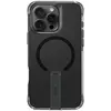 Image de Uniq etui Eleva avec support Vertica iPhone 16 Pro 6.3" czarny/carbon black (Apple iPhone 16 Pro), Coque pour téléphone portable, Noir