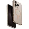 Image de Uniq Clario Magclick Charging Case for iPhone 16 Pro - Transparent Gold (Apple iPhone 16 Pro), Coque pour téléphone portable, Or, Transparent