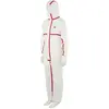 Image de 3M, Combinaison de protection + bleu de travail, Combinaison 4565 blanc/rouge, type 4/5/6 taille M (M, 1x)