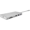 Image de Razer Station d'accueil USB-C - Édition Mercure (USB-C, 11 ports), Station d’accueil + hub USB, Blanc, Argent
