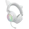 Image de Casque gaming sans-fil Razer - Kraken Kitty V3 pro - Blanc
