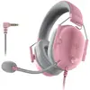 Image de Razer BlackShark V2 X (Xbox Licensed) - Quartz (Filaire), Casque gaming, Pink, Rose, Gris