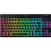 Image de Razer BlackWidow V4 Low-profile Tenkeyless HyperSpeed (Orange Switch) - Français (FR, Sans fil), Clavier, Noir