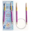 Image de Aiguilles à tricoter circulaires fixes 80 cm Bois Flair Du N°3 au 10 - Pony(...) -