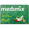 Image de Savons ayurvédiques à action rapide Medimix 18HerbsSoap, 125g blue