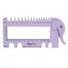 Image de Jauge aiguilles à tricoter/crochet et coupe fils Eléphant Lilas - Knitpro(...) - Violet