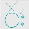 Image de Câbles Fixes Pour Aiguilles Circulaires Interchangeables - 40 à 150 cm - The Mindful Collection - KnitPro(...) -