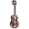Image de Mahalo Art Skull (Soprano, Soprano), Ukulélé, Noir, Multicolore