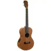 Image de Mahalo Ukulélé électroacoustique baritone naturel avec housse (Baryton), Ukulélé, Marron