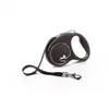 Image de FLEXI Laisse Black Design S Tape - 5 m - Noir/Argent