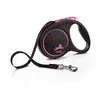 Image de FLEXI Laisse Black Design M Tape - 5m - Noir/rose