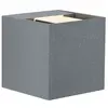 Image de Applique ext. Cybo LED 2x3W IP65 carrée grise Paulmann