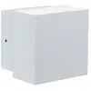 Image de Applique ext. Cybo LED 2x3W 230V IP65 carrée blanche