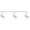 Image de Plafonnier Paulmann Teja 3 spots GU10 blanc 10W 230V