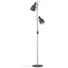 Image de Paulmann Lampadaire métal - Argent