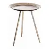 Image de Table d'Appoint Antique Gujia 47cm Bronze
