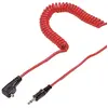 Image de KAISER CABLE SYNCHRO FLASH 10 m, prise PC/Jack 6,35mm, rouge - KAI1409