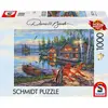 Image de Schmidt spiele puzzle villes et paysages - 1000 pièces