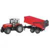Image de Bruder TRACTEUR MASSEY FERGUSON 7480 AVEC BENNE - 2045