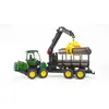 Image de Bruder Porteur forestier John Deere 1210E - 2133