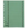 Image de Elba Intercalaires 1-10 - Lot de 100 Vert